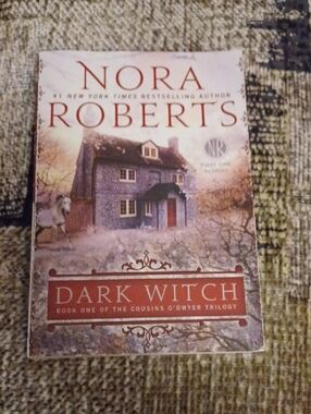$4 Add-on Nora Roberts "Dark Witch" - Paperback Book